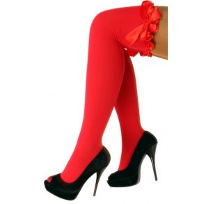 Selvsiddende strmper rd med sljfe