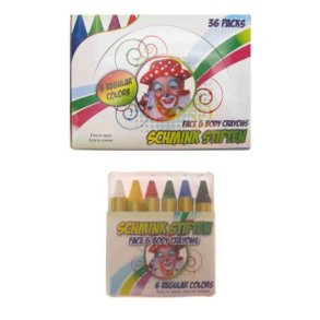 Sminkestifter 6 stk. 