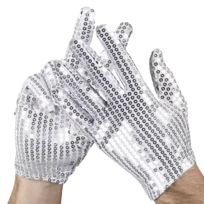 Slvpaliet handsker - Michael Jackson