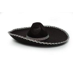 Sombrero sort og slv