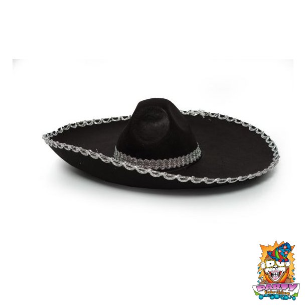 Sombrero sort og slv