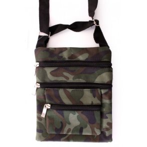 Taske i camouflageprint