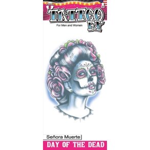 Tatovering Day of the dead - Senora Muerte