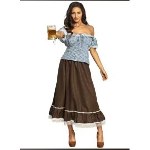 to-delt tyrolerkjole