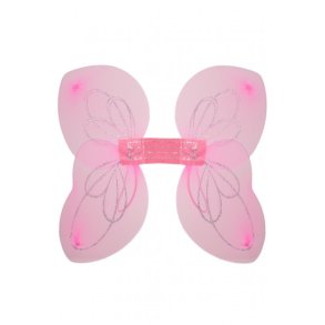 Vinger lyserde med glitter