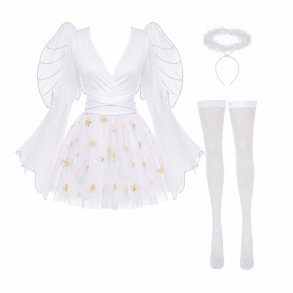 Light-Up englekostume til kvinder