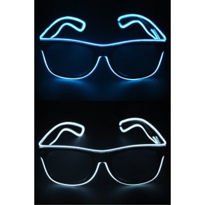 Briller med LED lys