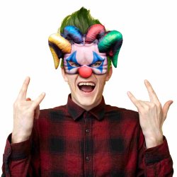 Jester �jenmaske &ndash; Narremaske