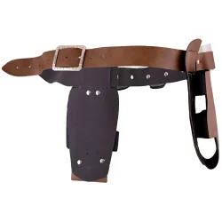 cowboyb�lte med shotsglas