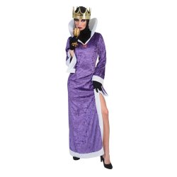 Angry Queen Voksenkostume - Lilla