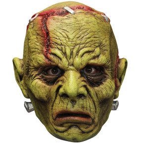 Grn frankenstein face mask 