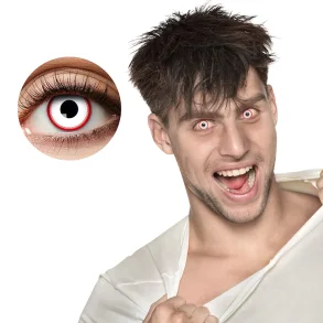 Farvede kontaktlinser. Psyco.