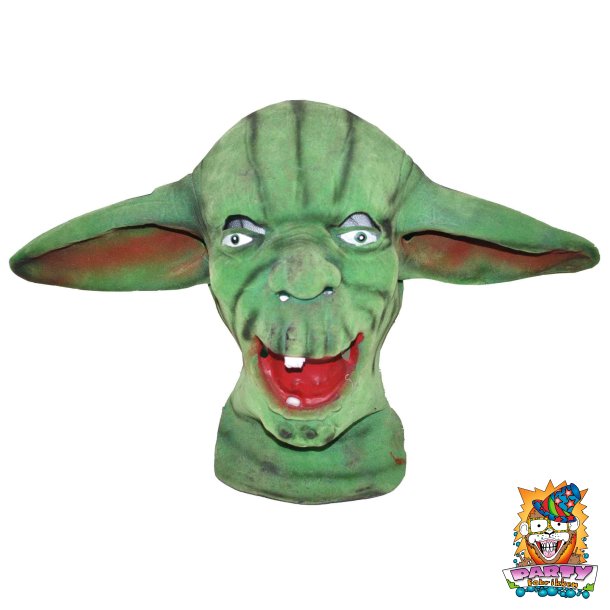 Gr�n Alien Maske
