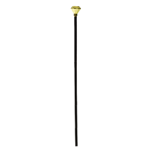 Guld diamant stok (105 cm.)