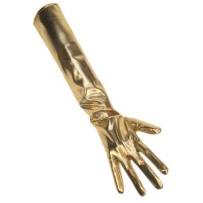 Handsker i guld (48 cm)
