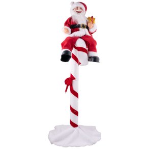 Julemand p� Slikkepind Animatronic &ndash; 140 cm