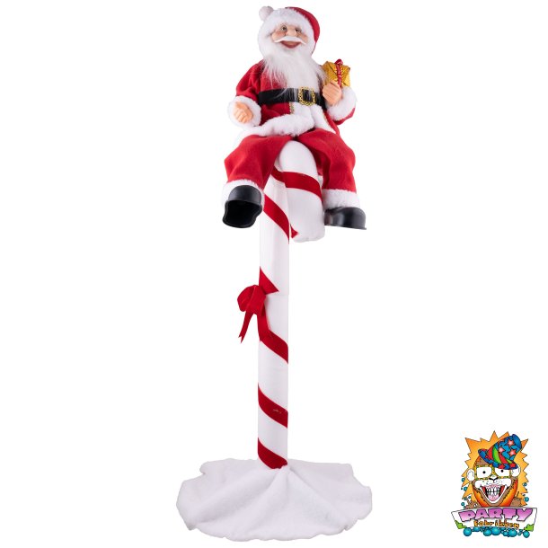 Julemand p� Slikkepind Animatronic &ndash; 140 cm
