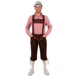 billigere tyrolerbukser brune