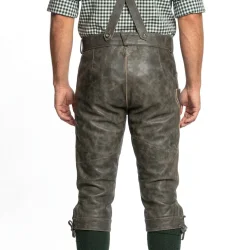 retro lederhosen i �gte l�der 
