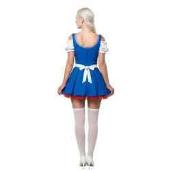 Kort Bl� Tyrolerkjole, Oktoberfest babe