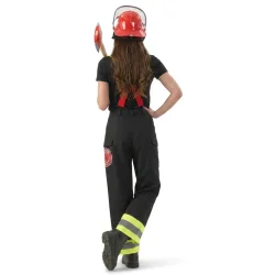 Brandmandsbukser med seler - kvinde (Large)