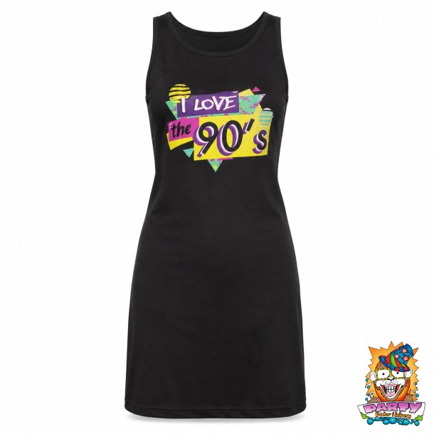 We love 90'erne festkjole