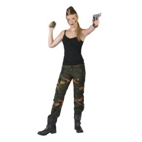Army kostume kvinde - Camo Cathy
