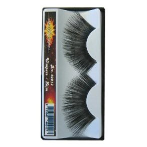 Kunstige jenvipper i sort (lange)