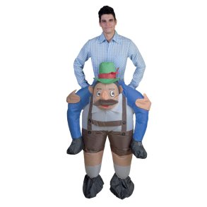 Oppustelig tyroler kostume