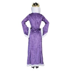 Angry Queen Voksenkostume - Lilla