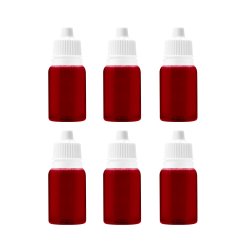 Kunstigt blod &ndash; 6 flasker teaterblod