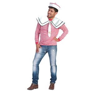 hvid smandskrave med hvidt slips