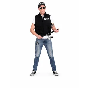 swat vest herre voksen